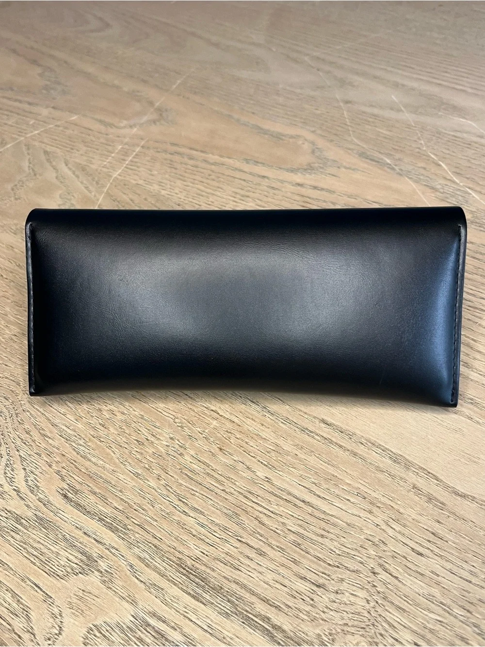 Saint Laurent Authentic YSL Leather Glasses Case Eyeglass Sunglass Black